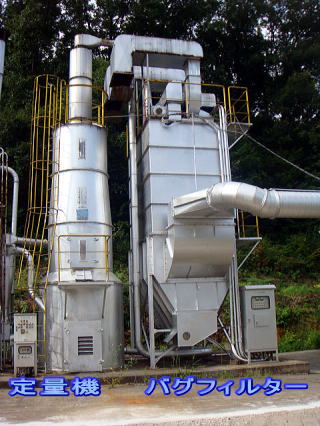 定量機　　バグフィルター 
